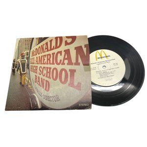 McDonald's All American High School Marching Band 45 Record Paul Lavalle VG+
